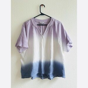 Fate Ombre Relaxed Gauze Blouse SM